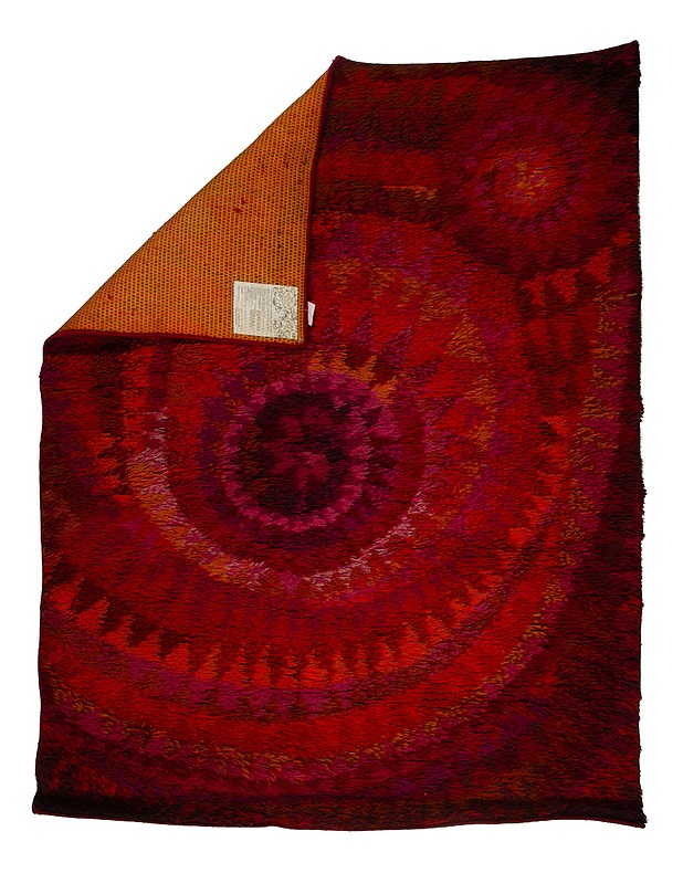 FINNRYA Red Seashell matto, 137x183 cm - Matot - 10105521167 - 0