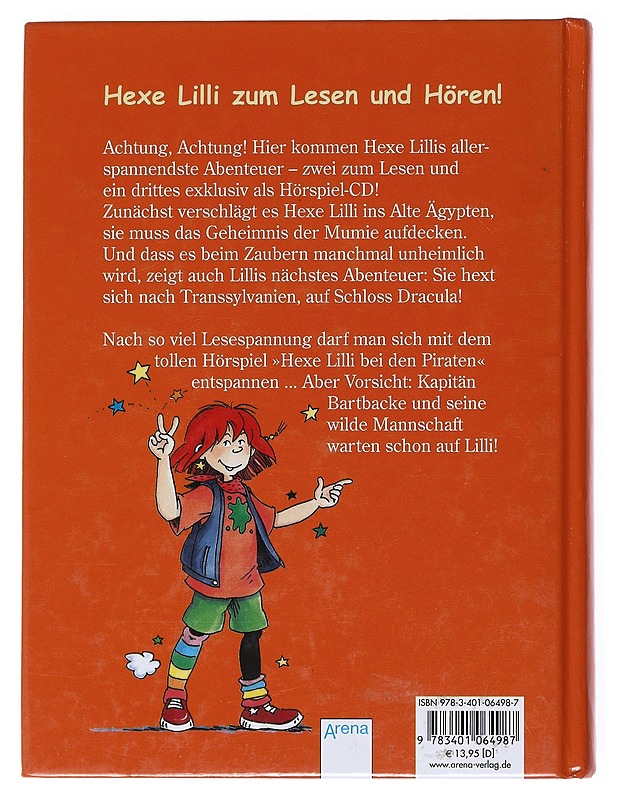 "Abenteuerreise mit Hexe Lilli" (suom. "Seikkailumatka Lilli-noidan kanssa") - Knister - Lastenkirjat - 10105521198 - 1