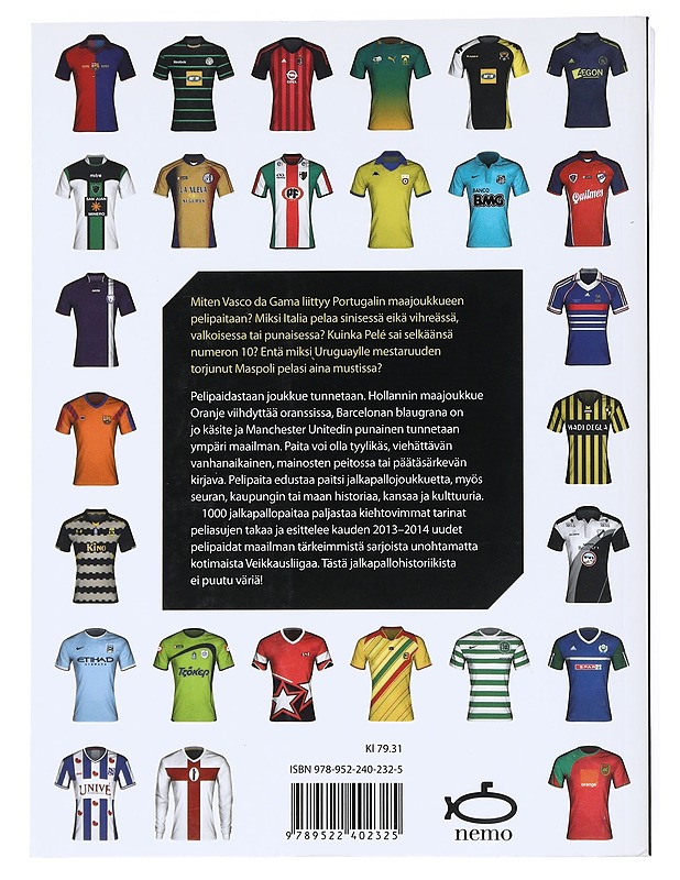 1000 jalkapallopaitaa - Lions, Bernard - Harrastekirjat - 10105521202 - 1