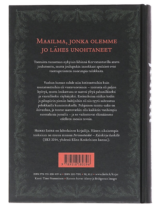 Tonttu : tarua ja totta - Saure, Heikki - Kirja lahjaksi - 10105521274 - 1