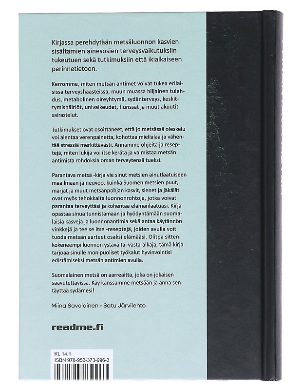Parantava metsä - Savolainen, Miina - Tietokirjat ja oppaat - 10105521279 - 1