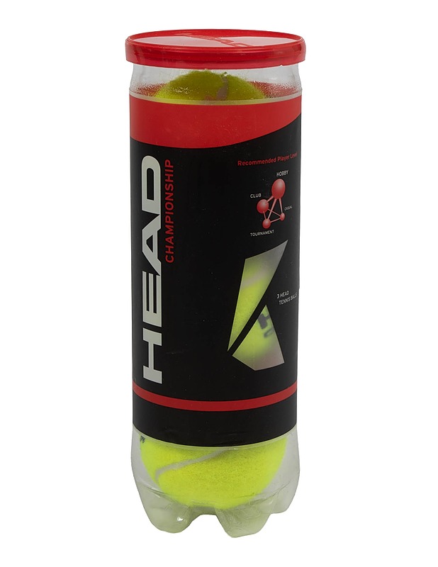 HEAD CHAMPIONSHIP tennispallot, 3kpl - Tennis - 10105521318 - 0