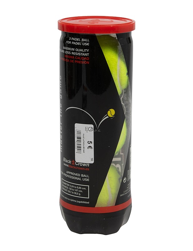BLACK CROWN Pro padelpallot, 3kpl - Muut urheiluvälineet ja vapaa-aika - 10105521334 - 1