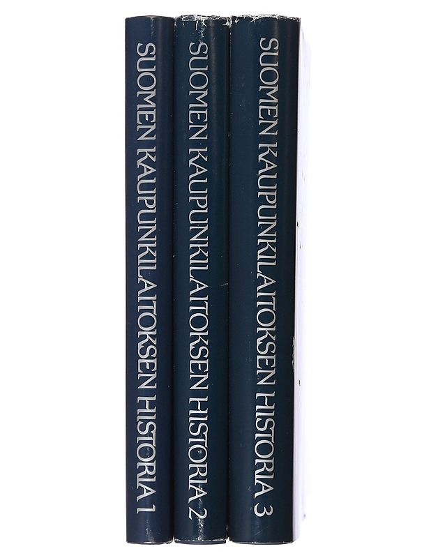 Suomen kaupunkilaitoksen historia 1-3 - C. J. Gardberg - Historiakirjat - 10105521351 - 1