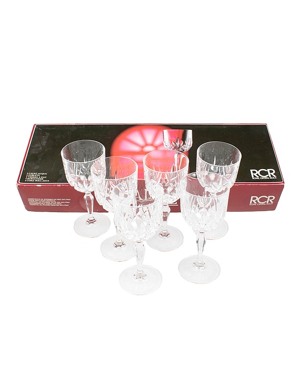 RCR Palace jalallinen lasi, 6 kpl - Lasit - 10105521369 - 0