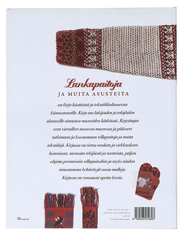 Lankapaitoja ja muita asusteita - Luutonen, Marketta - Käsityökirjat - 10105521365 - 1