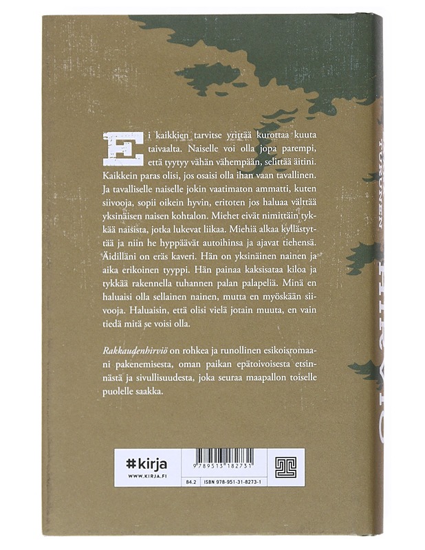 Rakkaudenhirviö - Saara Turunen - Romaanit ja novellit - 10105521389 - 1