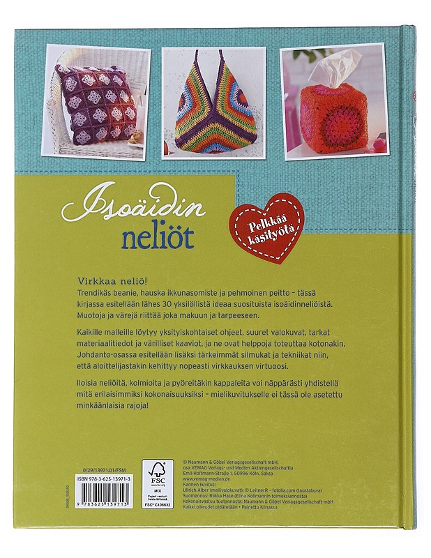 Isoäidin neliöt - Sam Lavender - Käsityökirjat - 10105521391 - 1