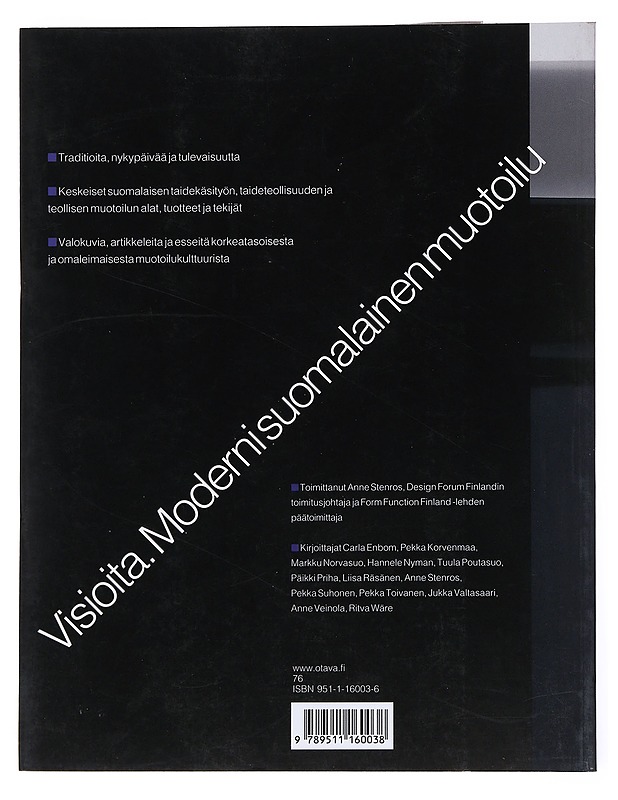 Visioita - Steros, Anne - Historiakirjat - 10105521428 - 1