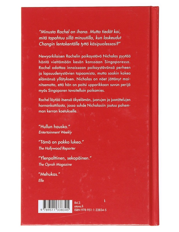 Ökyrikkaat aasialaiset - Kwan, Kevin - Kaunokirjallisuus - 10105521434 - 1