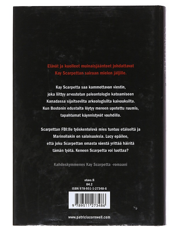 Paljaat luut - Cornwell, Patricia - Jännitys ja dekkarit - 10105521450 - 1