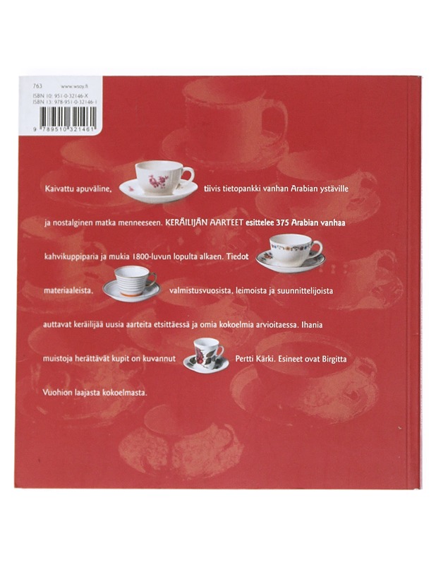 Arabian kahvikuppeja ja mukeja - Westerholm, Sirpa - Historiakirjat - 10105521462 - 1
