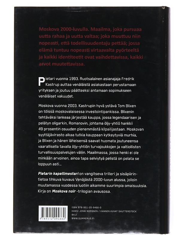 Pietarin kapellimestari - Grebe, Camilla - Romaanit ja novellit - 10105521472 - 1