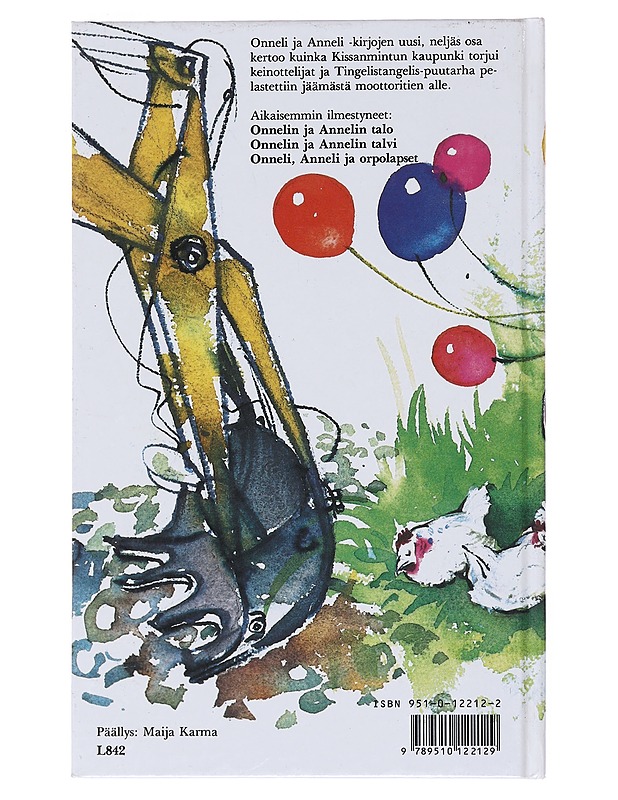 Onneli, Anneli ja nukutuskello - Kurenniemi, Marjatta - Lastenkirjat - 10105521471 - 1