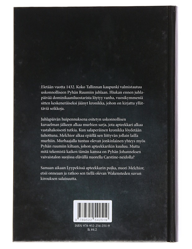Apteekkari Melchior ja Tallinnan kronikka - Hargla, Indrek - Jännitys ja dekkarit - 10105521482 - 1