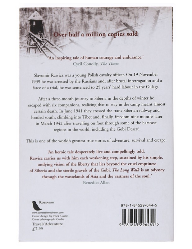 The long walk : the true story of a trek to freedom - Slavomir Rawicz - Elämäkerrat ja muistelmat - 10105521532 - 1