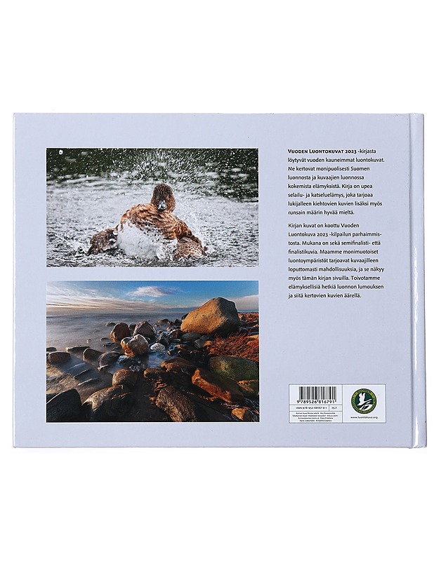 Vuoden luontokuvat 2023 : vuoden 2023 kauneimmat luontokuvat - Luhta, Jorma - Kirja lahjaksi - 10105521536 - 1
