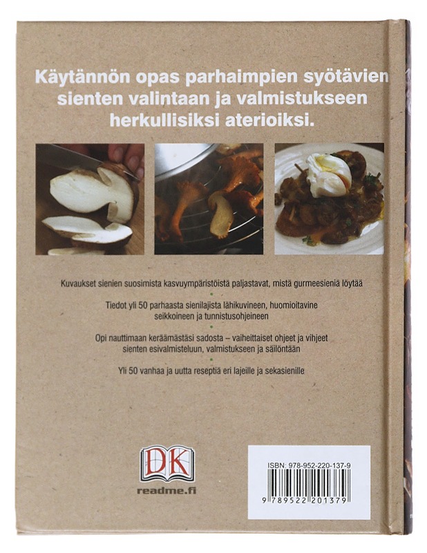 Syötävän hyvä sienikirja : [opas sieniretkille ja keittiöön] - Del Conte, Anna - Ruokakirjat - 10105521538 - 1