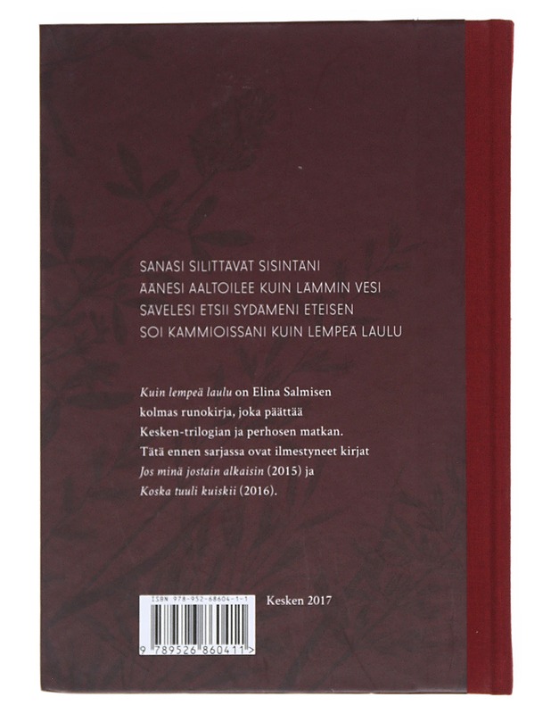 Kuin lempeä laulu - Elina Salminen - Romaanit ja novellit - 10105521541 - 1