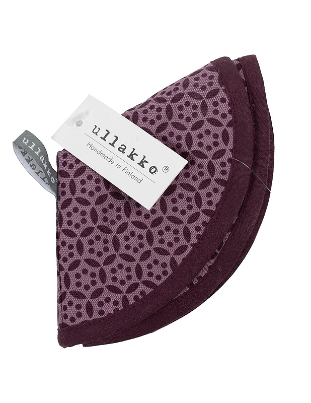 ULLAKKO Kattilahattu patalappu luumu - 2kpl - Muut kodintekstiilit - 10105521549 - 0