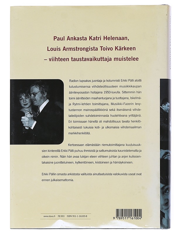 Riemutoimittaja kuuluisuuksien kintereillä - Erkki Pälli - Elämäkerrat ja muistelmat - 10105521559 - 1