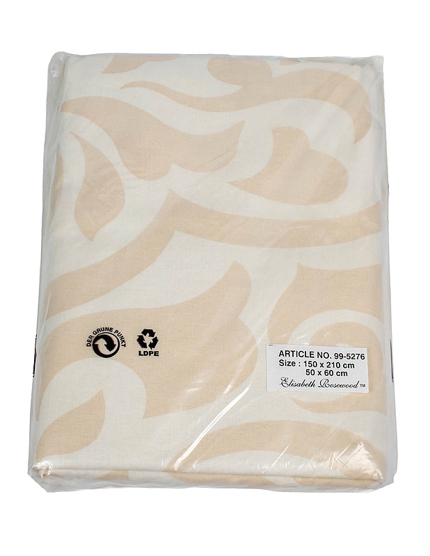 ELISABETH ROSEWOOD pussilakanasetti, 150x210 cm + 50x60 cm - Liinavaatteet - 10105521579 - 0