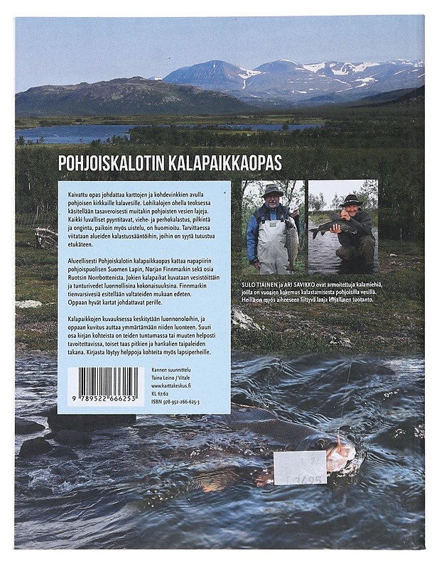 Pohjoiskalotin kalapaikkaopas - Tiainen, Sulo - Tietokirjat ja oppaat - 10105521581 - 1