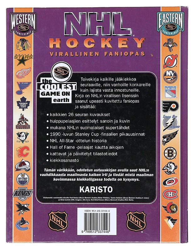 NHL Hockey: virallinen faniopas - MacKinnon, John - Tietokirjat ja oppaat - 10105521616 - 1