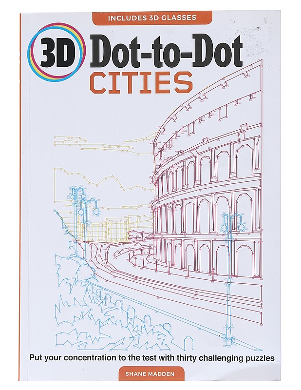 3D Dot-toDot Cities - Shane Madden - Harrastekirjat - 10105521622 - 0