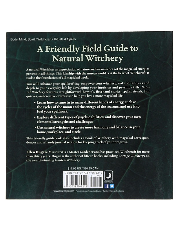 Natural Witchery: Intuitive, Personal & Practical Magick - Dugan, Ellen - Tietokirjat - 10105521629 - 1