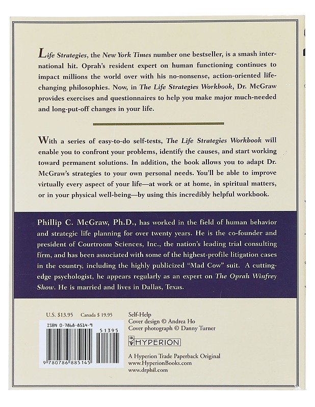 The Life Strategies Workbook - Phillip C. McGraw - Tietokirjat ja oppaat - 10105521644 - 1