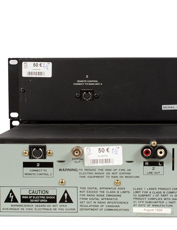 Gemini CD-9500 Pro III Dual CD-player - Viihde-elektroniikka - 10105521650 - 1