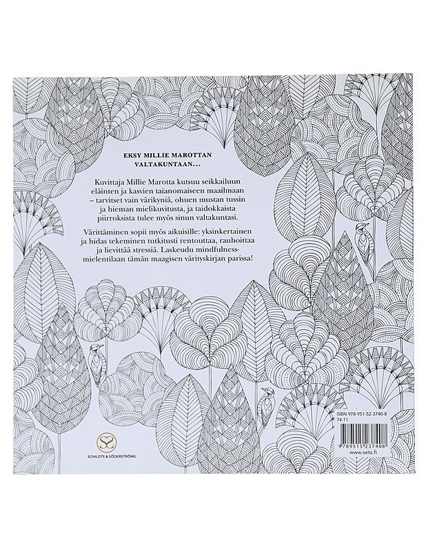Eläinten valtakunta värityskirja - Marotta, Millie - Harrastekirjat - 10105521662 - 1