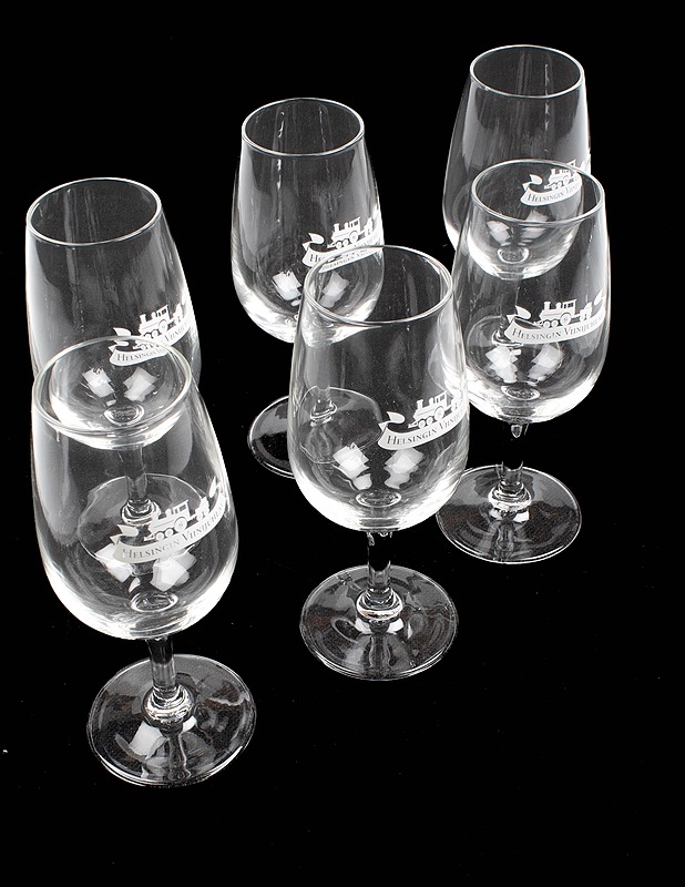 I VETRI DI FIDENZA Riserva Helsingin viinijuhlat - maistelulasi, 6 kpl - Lasit - 10105521686 - 1