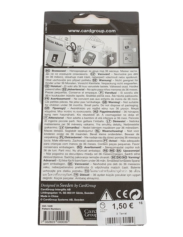 Numerotarrat - Askartelu - 10105521681 - 1