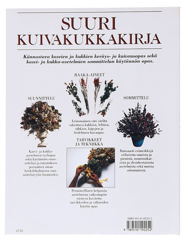 Suuri kuivakukkakirja  - Hillier, Malcolm - Tietokirjat ja oppaat - 10105521687 - 1