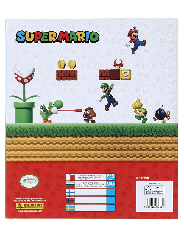 SUPER MARIO tarrakirja - Lastenkirjat - 10105521699 - 1