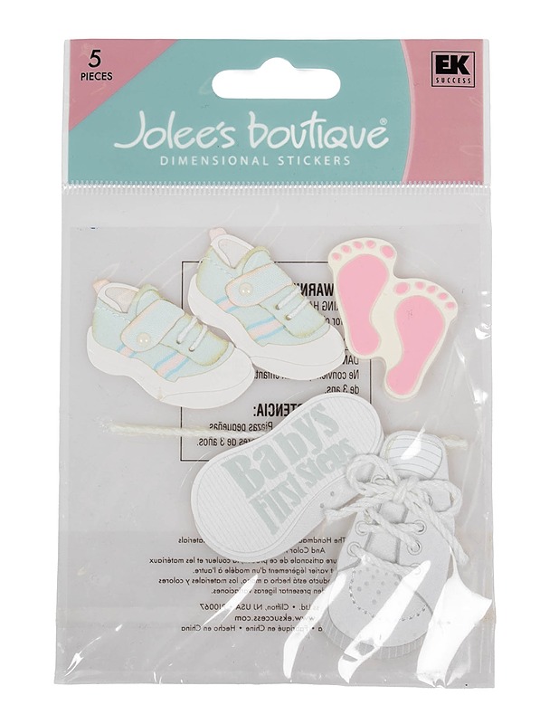 JOLEE'S BOUTIQUE Baby's 1st steps -3D tarrat - Askartelu - 10105521697 - 0