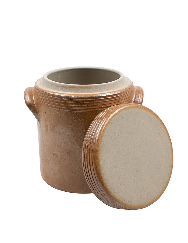 Ranskalainen saviruukku kannella - Säilytysastiat - 10105521722 - 1