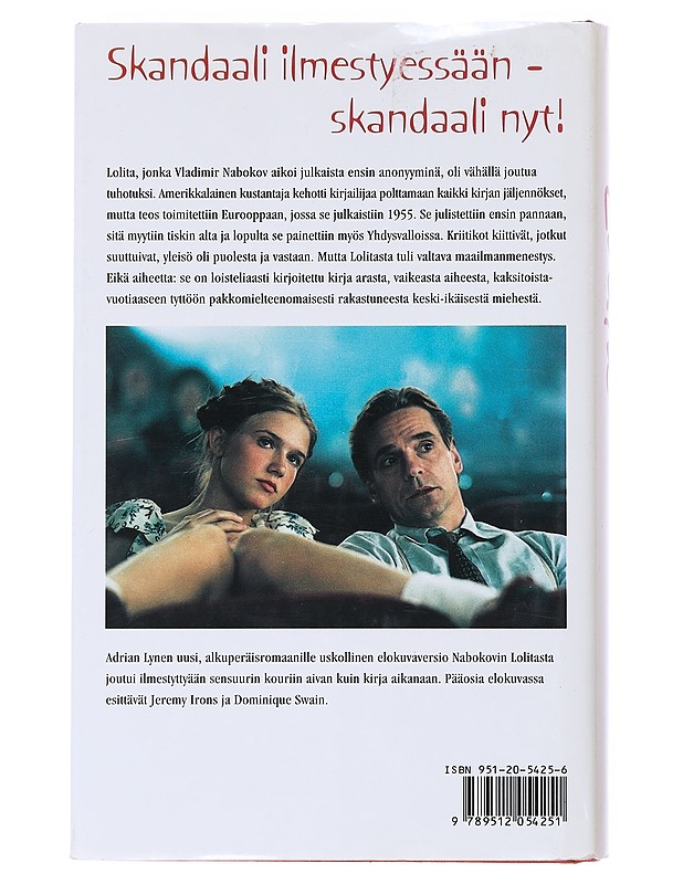 Lolita - Nabokov, Vladimir - Romaanit ja novellit - 10105521720 - 1