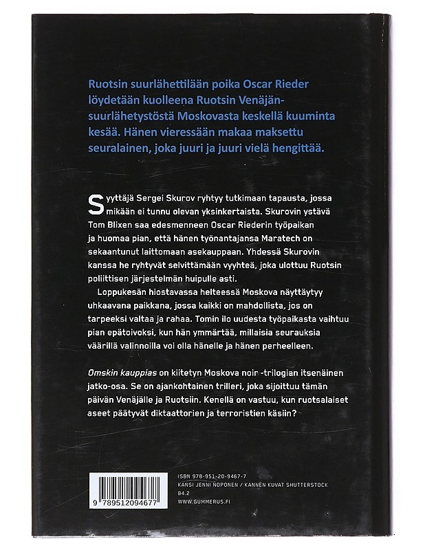 Omskin kauppias - Grebe, Camilla - Jännitys ja dekkarit - 10105521739 - 1