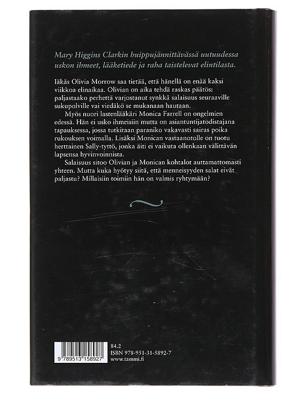 Perinnön varjo - Clark, Mary Higgins - Jännitys ja dekkarit - 10105521779 - 1