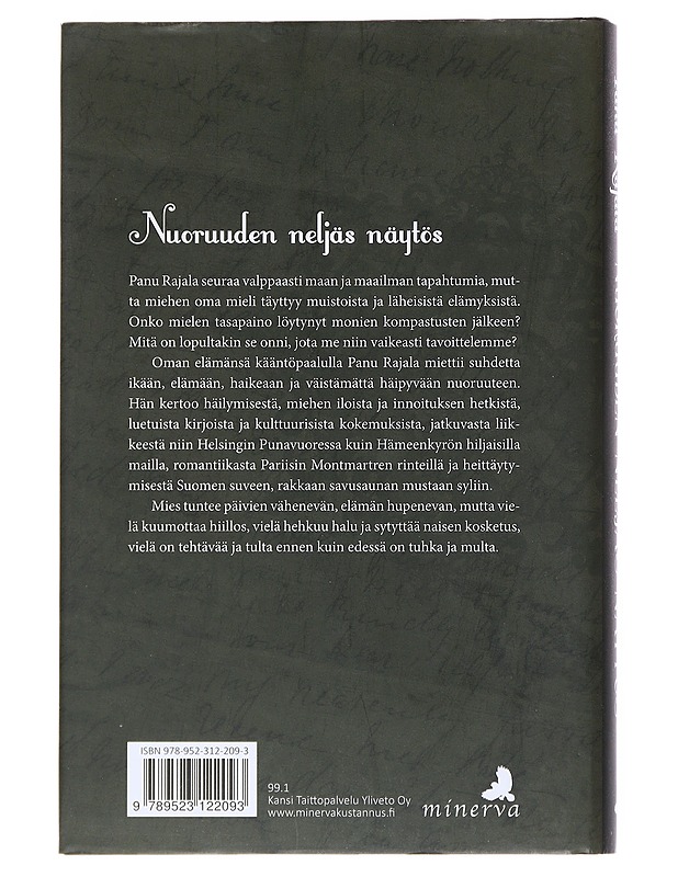 Nuoruuden neljäs näytös - Panu Rajala - Elämäkerrat ja muistelmat - 10105521797 - 1