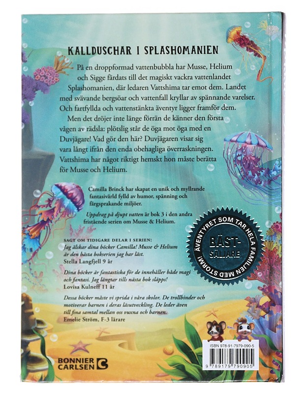 Uppdrag på djupt vatten - Brinck, Camilla - Romaanit ja novellit - 10105521807 - 1