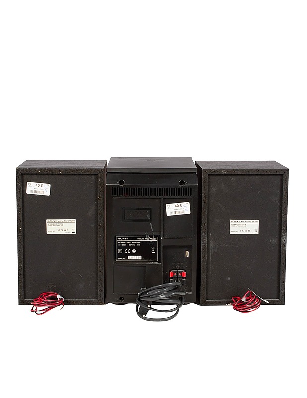 Sony CMT-FX300i minisarja - Viihde-elektroniikka - 10105521842 - 2