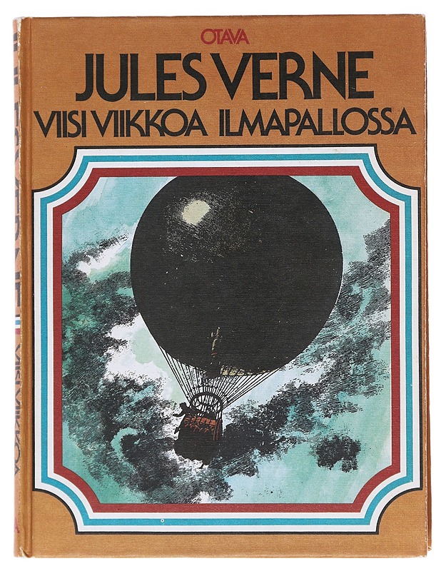 Viisi viikkoa ilmapallossa : seikkailukertomus - Verne, Jules - Lastenkirjat - 10105521866 - 0