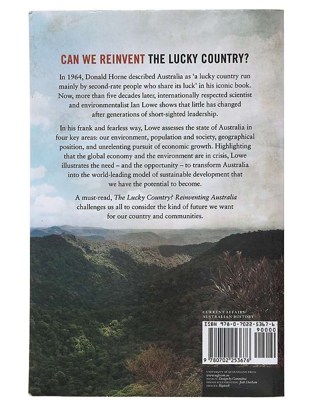 The Lucky Country? Reinventing Australia - Ian Lowe - Tietokirjat ja oppaat - 10105521867 - 1