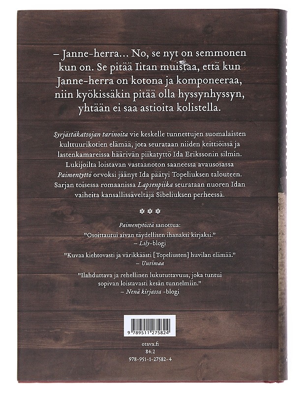 Lapsenpiika - Enni Mustonen - Historiakirjat - 10105521871 - 1