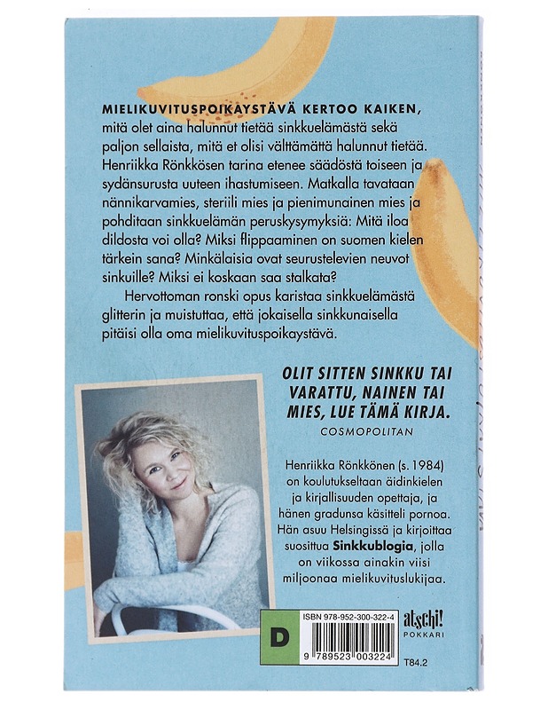 Mielikuvituspoikaystävä ja muita sinkkuelämän perusasioita - Henriikka Rönkkönen - Romaanit ja novellit - 10105521881 - 1