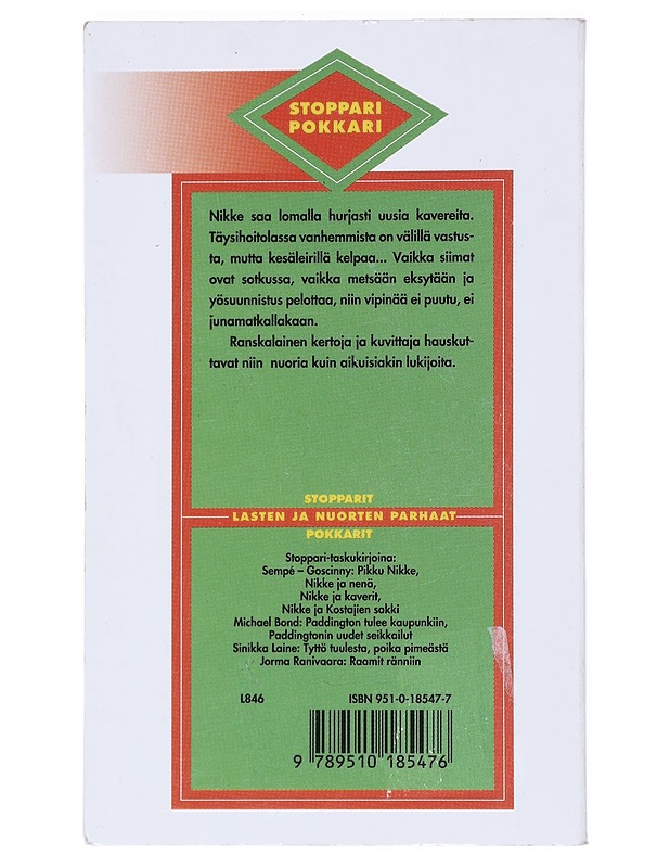 Nikke kesälomalla - Sempé, Jean-Jacques - Lastenkirjat - 10105521889 - 1